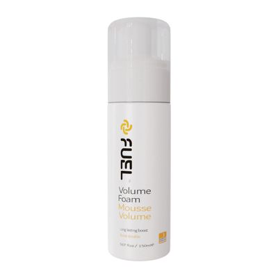 Fuel Hair Styling Volumizing Foam - Great Light Reflector Gives Thermal Protection - Moisture Resistant Hold Strong Hair Foam