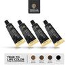 Parallel Products - Luxe Color (Dark Brown) - Cream Hair Dye - 25mL - Tint for Professional Spot Coloring - With Cream Developer, Mixing Dish and Application Brush - Covers Grey Hair - Root Touch Up view 4