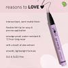 Plum Eye-Swear-By Eyeliner Pen, Flexible Felt-Tip, Smudge-Proof, 100% Vegan & Cruelty Free, 01 Black (ELN4628) view 4
