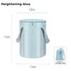 Andech Portable Thermal Insulation Multifunctional Foldable Foot Soaking Bath Bucket Birthday Gift with Lid Home Travel Outdoor Camping Foot Soaking Spa Bucket, 7.4 US GAL,Blue view 3