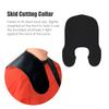 Wokyo Silicone Hair Cutting Collar, Non-slip Hair Cutting Mat Haircut Cape Catcher Neck Wrap Guard Neck Fitting Accessories Professional Hair Salon Stylist Supplies, 55x42cm/21.7x16.5inch view 3