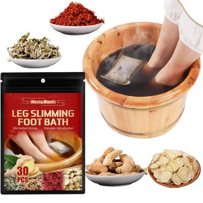 Ginger Foot Soak 30 Pieces Ginger Foot Bath Pedicure Foot Soak Foot Spa Soak for Feet Care Better Sleep Relieve Stress