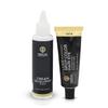Parallel Products - Luxe Color (Black) - Cream Hair Dye - 25mL - Tint for Professional Spot Coloring - With Cream Developer, Mixing Dish and Application Brush - Covers Grey Hair - Root Touch Up view 2