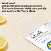 Ariul 7 Days Mask Heartleaf P  Calming & Moisturizing Korean Face Mask with Panthenol & Ceramide, Hydrating & Soothing, Pore Purifying, Vegan Sheet, 10 Masks, 23ml / 0.77 fl. oz Each (Lemon C) view 3