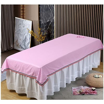 Retro Spa Body Bed Sheet Traditional Beauty Salon Massage Table Bed Sheet Light Luxury Salon Bed Cover Elegant Massage Bed Sheet For Salon Massage Bed Set Massage Parlor Beauty Bed-L L190xw75cm