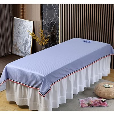 Retro Spa Body Bed Sheet Traditional Beauty Salon Massage Table Bed Sheet Light Luxury Salon Bed Cover Elegant Massage Bed Sheet For Salon Massage Bed Set Massage Parlor Beauty Bed-C L220xw115cm