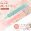 2 Pack Exfoliating Back Scrubber Double Sided Exfoliating Cloth with Strap Long Body Scrub Sponge Shower Loofah with Handle for Women Men Deep Clean Body Washing (Pink, Blue, Soft Cloth) view 2