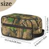 Pardick Travel Toiletry Bag for Women Men Forest Camouflage Camo Organizer Cosmetic Makeup Bag Lightweight Waterproof Shaving Bag Dopp Kit Large Capacity for Toiletries and Shaving Accessories view 2
