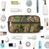 Pardick Travel Toiletry Bag for Women Men Forest Camouflage Camo Organizer Cosmetic Makeup Bag Lightweight Waterproof Shaving Bag Dopp Kit Large Capacity for Toiletries and Shaving Accessories view 4