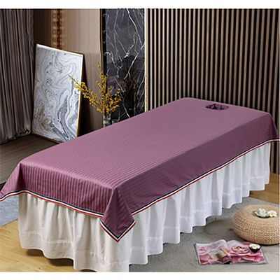 Retro Spa Body Bed Sheet Traditional Beauty Salon Massage Table Bed Sheet Light Luxury Salon Bed Cover Elegant Massage Bed Sheet For Salon Massage Bed Set Massage Parlor Beauty Bed-And L220xw115cm
