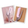 MACVL5 Trimmer scissors With Mini Comb Ladies Auxiliary Eyebrow Comb Scissors Eyebrow Trimmer Scissors With Comb Remover Makeup Tools Hair Removal Grooming Shaping Shaver Trimmer Eyelash Hair Clips view 4