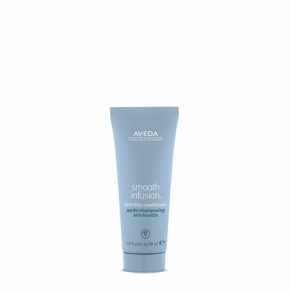 Aveda Smooth Infusion Anti-Frizz Conditioner | Smoothing Conditioner | Frizz Control | Protects Against Humidity | Silicone Free | for Medium and Thick Hair | 99% Naturally Derived*, 1.3 Fl Oz