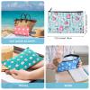 20 Pieces Dental Cosmetic Teeth Makeup Bags Nurse Gift Bag Dental Assistant Accessories Travel Cute Pouch Organizer for Dentist Women Nurses Day Graduation Birthday view 2