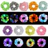 9 Pcs Light Up Scrunchies for Women, 3 Light Modes Led Scrunchies, Light Scrunchy for Girls, Glow Bands Ponytail Holder Glow in the Dark Christmas Hair Accessories Neon Rave party supplies view 4