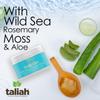 Taliah Waajid Scalp Care Follicle Therapy Treatment Masque | Plant-Based Hair & Scalp Treatment | Wild Sea Moss, Rosemary & Aloe to Restore Moisture and Strengthen Hair - 12oz (V104) view 3
