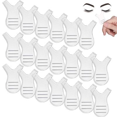 50 Pieces Y Shape Eyelash Brush Eyelash Brush Silicone Eyelash Perming Brush Makeup Beauty Tool Cleanup Supplies for Lash Grafting Eyelash Extension