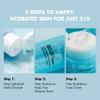 e.l.f. Skin Holy Hydration! The Essentials Mini Kit, Cleanser, Toner & Moisturizer for Hydrated & Balanced Skin, TSA-Friendly Sizes view 2