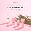 Nacific Pink AHA BHA Kit ( Cleansing Foam, Toner, Serum, Cream ) Travel Size Skin Care Set by KOSBEAUTY view 2