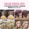 Boldify Hairline Powder + Shampoo + Conditioner: Bundle: Root Touchup Hair Loss Powder and Natural Volumizing Shampoo and Conditioner for Fine Hair (Dark Brown) view 3