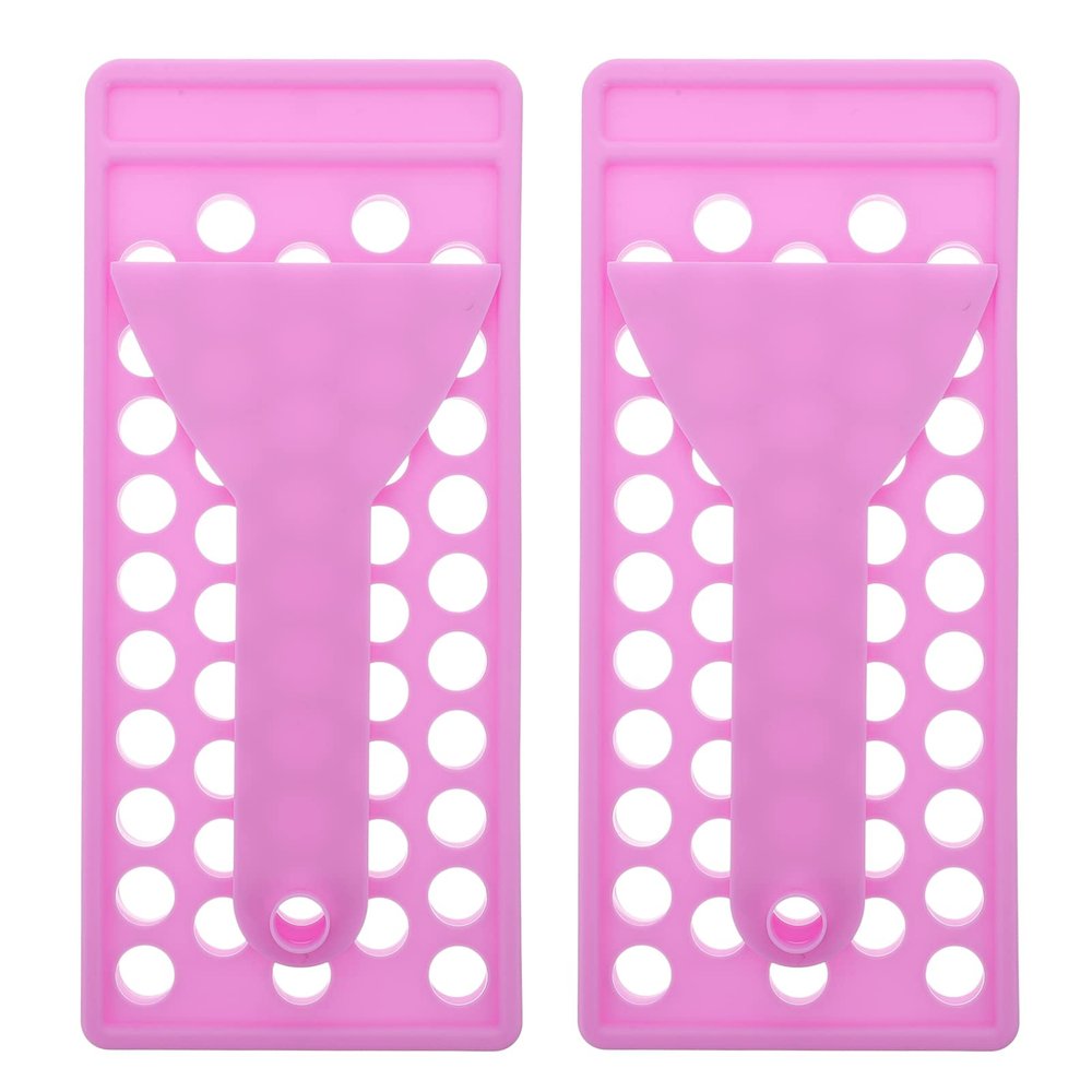 KALLORY Diy Kits 2 Sets Professional Lip Balm Crafting Kits Lipsticks Filling Tray and Spatula DIY Lipstick for Women Grils Business 5 Diy