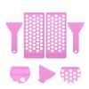 KALLORY Diy Kits 2 Sets Professional Lip Balm Crafting Kits Lipsticks Filling Tray and Spatula DIY Lipstick for Women Grils Business 5 Diy view 4