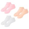 FOMIYES 3pairs Moisturizing Foot Socks for Softening Dry Cracked Skin of Elastic Boat Socks and Skin Tone for Overnight Hydration Treatment view 1