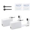 Self Piercing Ear Gun Kit - 2 Pack with 3mm Silver, Black, Gold Studs view 1