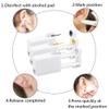 Self Piercing Ear Gun Kit - 2 Pack with 3mm Silver, Black, Gold Studs view 4