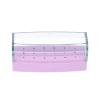 Beaupretty Portable Nail Drill Nail Drill Bits Holder Stand 18 Holes Drill Bit Case Nail Salon Organizer and Storage Display Box for Acrylic Nail Drill Bit Nail Bit Holder view 1