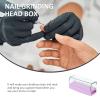 Beaupretty Portable Nail Drill Nail Drill Bits Holder Stand 18 Holes Drill Bit Case Nail Salon Organizer and Storage Display Box for Acrylic Nail Drill Bit Nail Bit Holder view 3