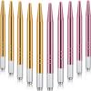 10 Pieces Microblading Pens Manual Eyebrow Microblade Pens Aluminum Hand Tools Light Manual Holder for Makeup Supplies Salons,2 Colors(Pink, Gold) view 1