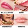 Oulac Pink Lipstick for Women with Metallic 3D Shine Lightweight Hydrating Formula, High Impact Lip Color, Vegan Beauty, Full Coverage Lip Makeup, Christmas Gifts for Women, Cosmopolis(01) view 2