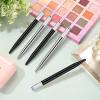 10 Pieces Microblading Pens Manual Eyebrow Microblade Pens Aluminum Hand Tools Light Manual Holder for Makeup Supplies Salons,2 Colors(Silver, Black) view 4