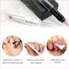 VICTORY NAIL Victory Ceramic Stone Triangle Pusher & File (White, Black) Cuticle Trimmer Manicure Tools Professional Nail File Pumice Stone fingernail Files view 3
