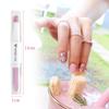 VICTORY NAIL Victory Ceramic Stone Triangle Pusher & File (White, Black) Cuticle Trimmer Manicure Tools Professional Nail File Pumice Stone fingernail Files view 4