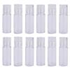 12Pcs Mini Clear 3ml Loose Powder Container Plastic Empty Loose Powder Bottle with Sifter Refillable Loose Powder Jars with Lids Sifter Eye Shadow Powder Bottle Cosmetic Sample Bottle, Clear view 1