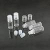 12Pcs Mini Clear 3ml Loose Powder Container Plastic Empty Loose Powder Bottle with Sifter Refillable Loose Powder Jars with Lids Sifter Eye Shadow Powder Bottle Cosmetic Sample Bottle, Clear view 2