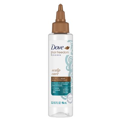 Dove Amplified Textures Leave-on Treatment: Hydrating Scalp Tonic and Moisturizing Hair Treatment for Dry Scalp, 3.2 oz