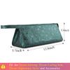 BAGCRAZY Leather Travel Case Compatible with Dyson Airwrap Styler, Portable Waterproof Organizer Bag for Shark FlexStyle Attachments, Dark Green view 4