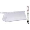 BAGCRAZY Pu Leather Travel Case Compatible with Dyson Airwrap Styler, Portable Waterproof Dyson Airwrap Organizer Bag for Shark FlexStyle Attachments Storage, Grey view 1
