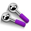 Ice Globes for Facials, Unbreakable Steel Cooling Roller, Cryo Sticks for Face, Massager for Face, Neck & Eyes, Skin Care for Dark Circles, Puffiness, Wrinkles, Collagen Production (Purple) view 1