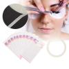10PCS False Eyelash Fans Paper Card Eyelash Extension Storage Card with Double Sided Adhesive Tape Quick Flower Storage Grafting Kit for Display Rack for Women Girl Eyelash Extension Storage Card view 4