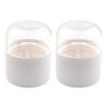 Beaupretty 2pcs Makeup Sponge Holder Beauty Egg Containers for Quick Drying Durable Design Ventilation for Organizing Makeup Supply Air-dry Storage view 1