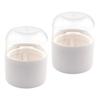 Beaupretty 2pcs Makeup Sponge Holder Beauty Egg Containers for Quick Drying Durable Design Ventilation for Organizing Makeup Supply Air-dry Storage view 2