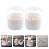 Beaupretty 2pcs Makeup Sponge Holder Beauty Egg Containers for Quick Drying Durable Design Ventilation for Organizing Makeup Supply Air-dry Storage view 3