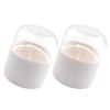 Beaupretty 2pcs Makeup Sponge Holder Beauty Egg Containers for Quick Drying Durable Design Ventilation for Organizing Makeup Supply Air-dry Storage view 4