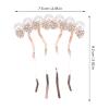 Uonlytech 2pcs Bridal Hair Comb Clip Elegant Wedding Hair Accessories for Women Rhinestone Side Comb for Updo and Bun for Ceremonies and Parties view 2