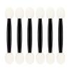 Worparsen Eyeshadow Stick Applicator Soft Wide Application Mini Good Sanitation Double-Head Eye Shadow Brush Compatible with Makeup view 4