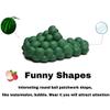 Massage Bubble Slides Slippers for Women Men, Funny Lychee Non-Slip Spa Slippers, Gym House Slippers Shower Bedroom Slippers, Thick Sole Spa Slides Slippers (Green,13.5,14.5,Men,11.5,12.5) view 3