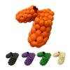 Massage Bubble Slides Slippers for Women Men, Funny Lychee Non-Slip Spa Slippers, Gym House Slippers Shower Bedroom Slippers, Thick Sole Spa Slides Slippers (Orange,10.5,11.5,Men,8.5,9.5) view 1